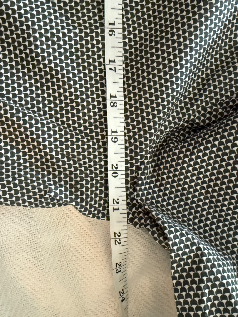 COS Geometric Print Cotton Blouse Size 12 - Picture 11 of 11